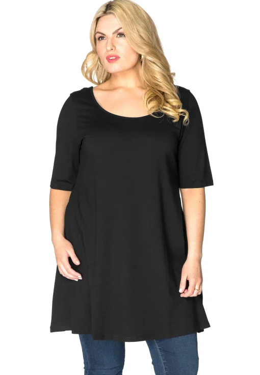 Tuniek wide bottom VISCOSE