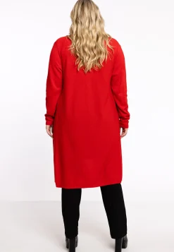 Vest met gedrapeerde hals cashmere