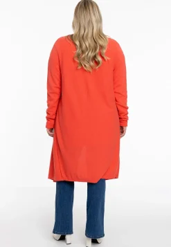 Vest met gedrapeerde hals cashmere