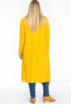 Vest met gedrapeerde hals cashmere
