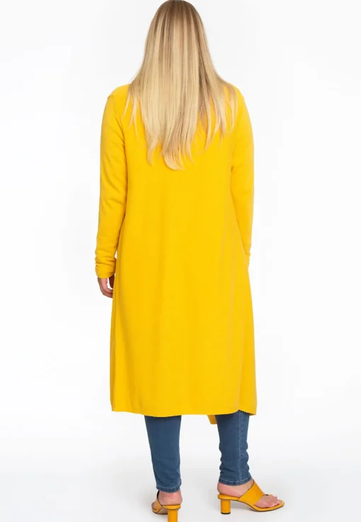 Vest met gedrapeerde hals cashmere