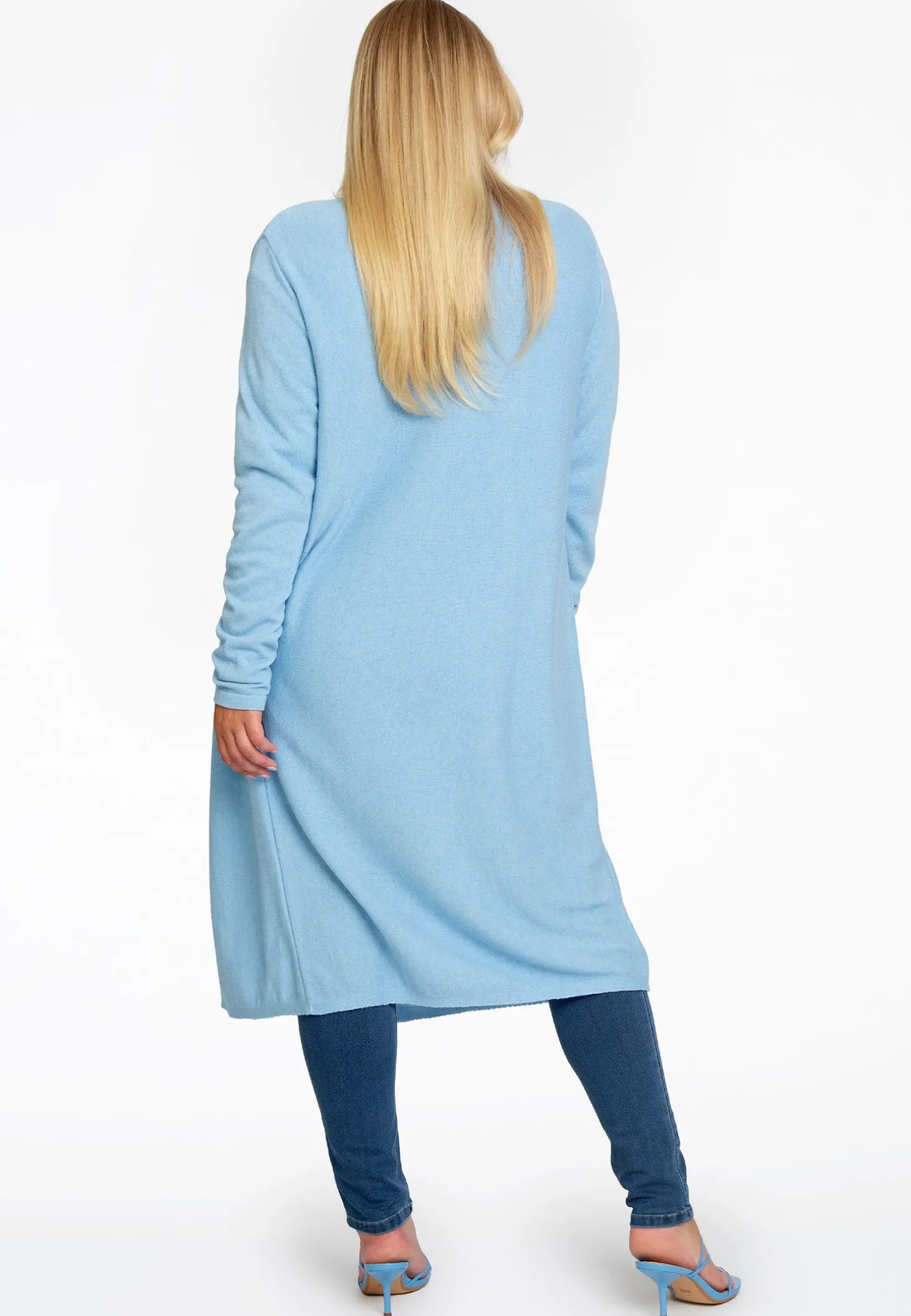 Vest met gedrapeerde hals cashmere