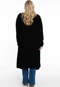 Vest met gedrapeerde hals cashmere