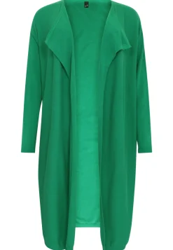 Vest met gedrapeerde hals cashmere
