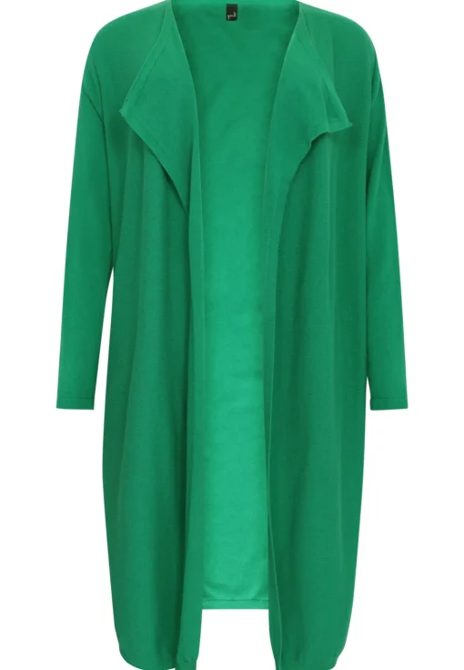 Vest met gedrapeerde hals cashmere