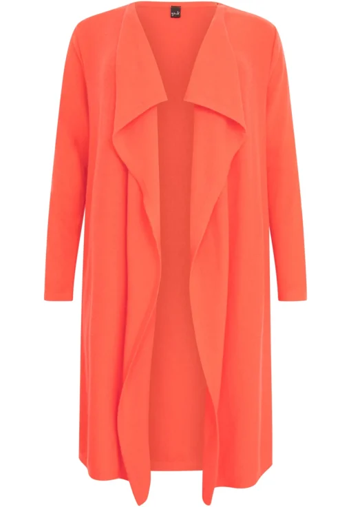 Vest met gedrapeerde hals cashmere