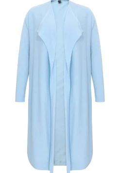 Vest met gedrapeerde hals cashmere