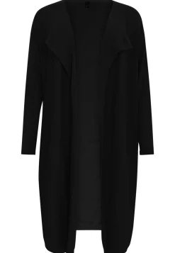 Vest met gedrapeerde hals cashmere