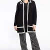 Vest Zwart/Wit