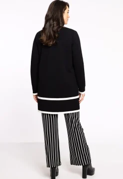 Vest Zwart/Wit